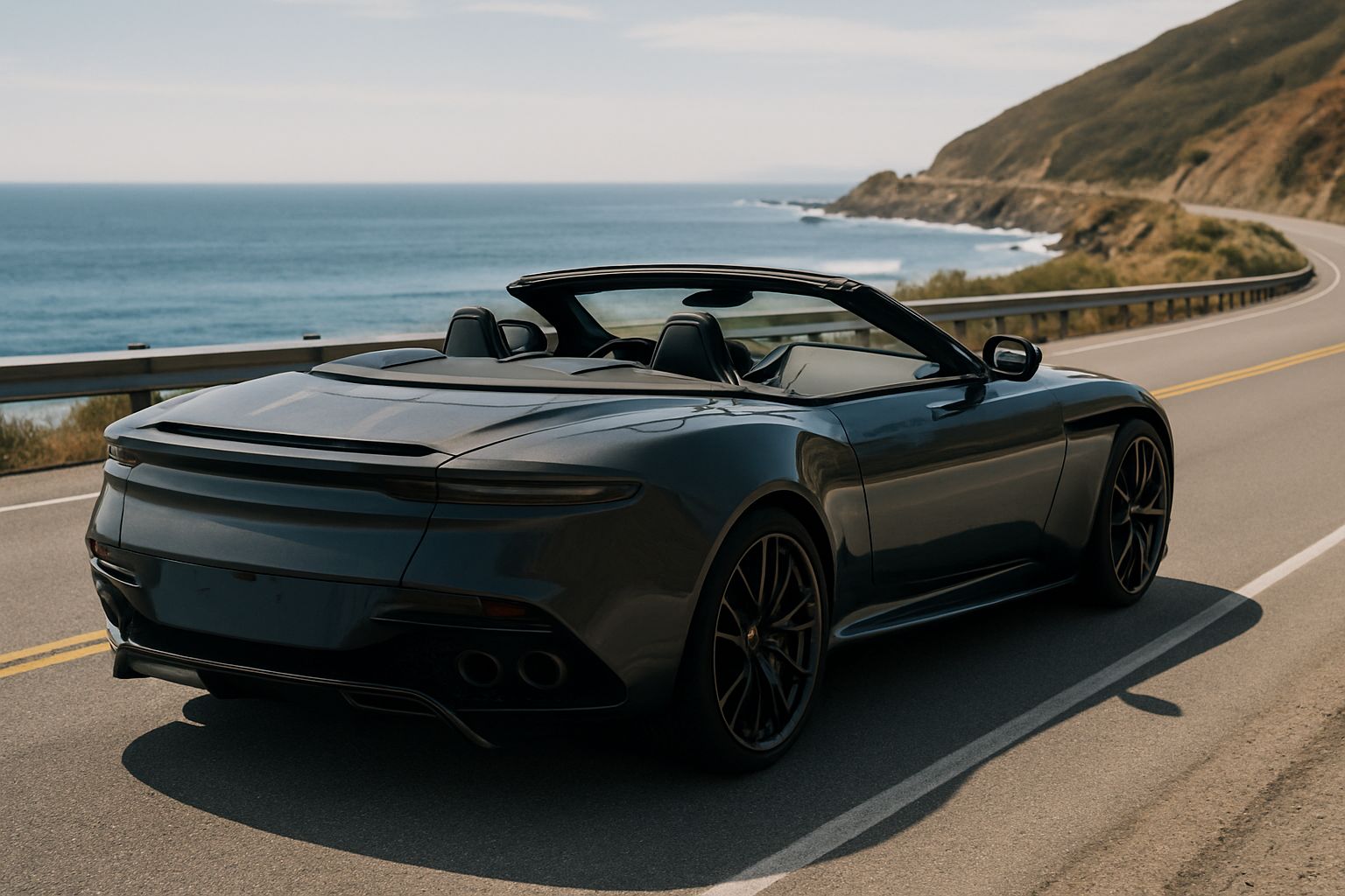 Aston Martin DBS Superleggera Volante (2019 - 2021) interior and driving experience