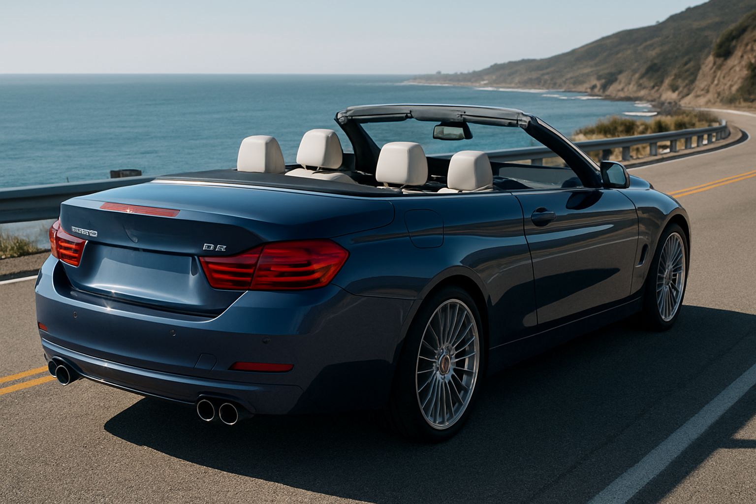BMW Alpina D4 Convertible (2015 - 2018) interior and driving experience