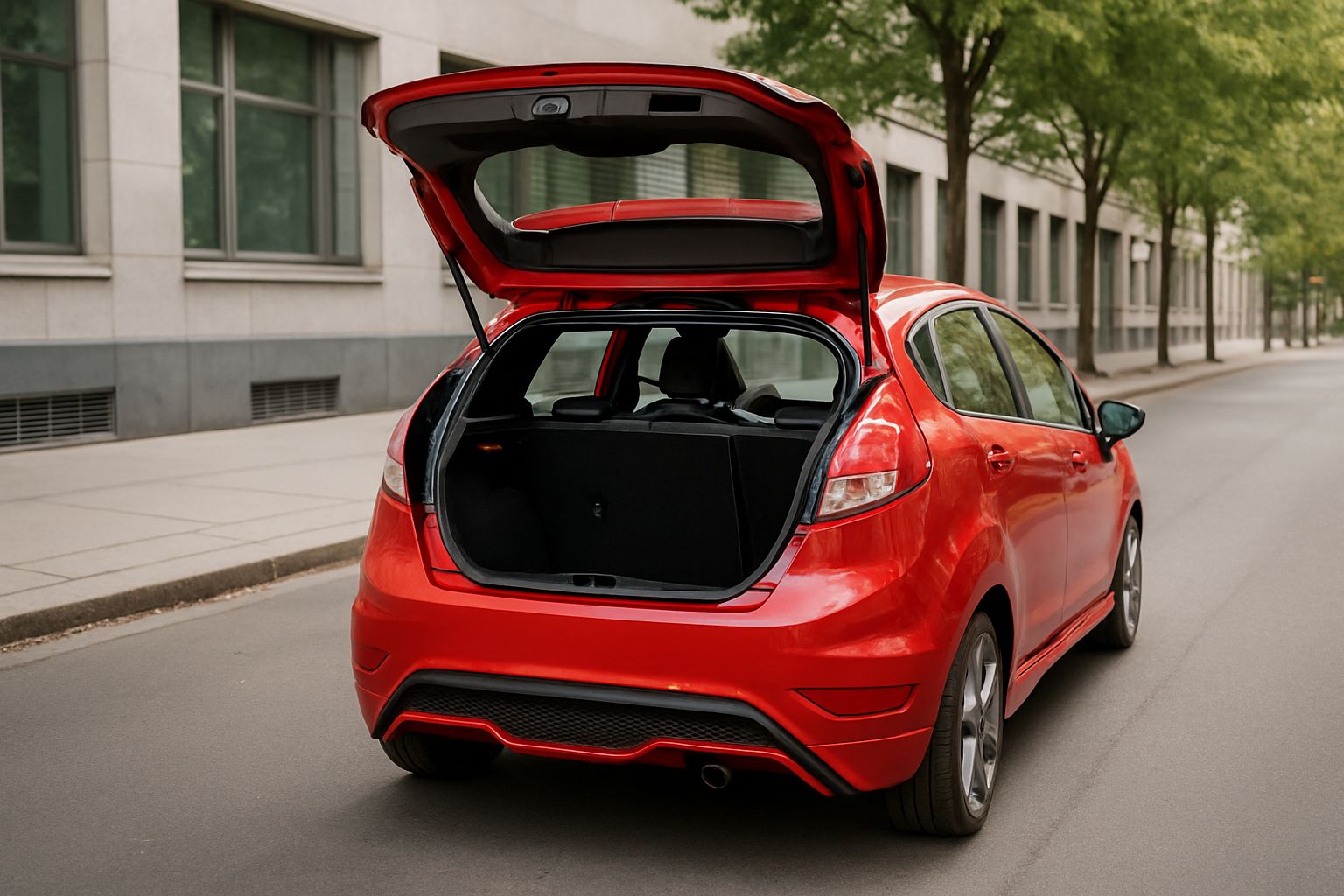 Ford Fiesta ST (2012 - 2017) photo 7 (boot)