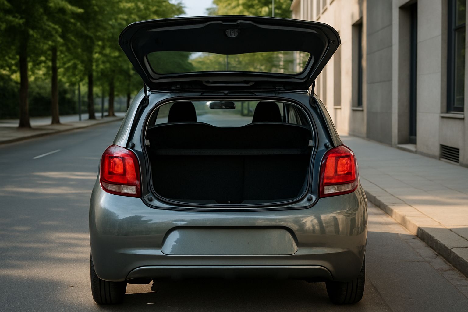 Peugeot 108 (2014 - 2022) photo 7 (boot)